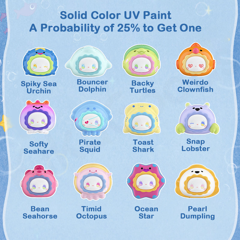MJ Studio: Emma Ocean Bubble Beans Series - 1 Blind Box
