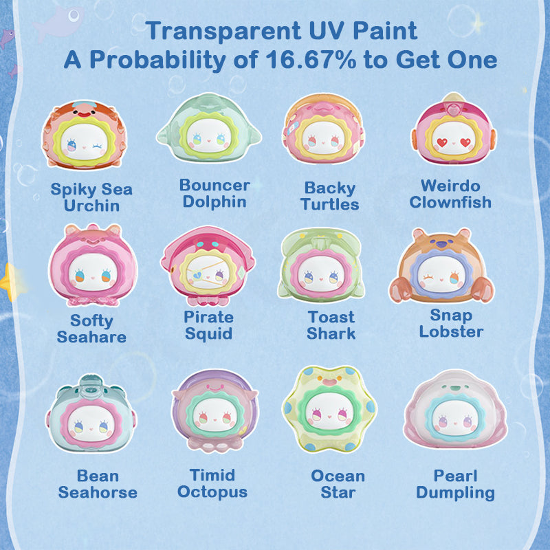 MJ Studio: Emma Ocean Bubble Beans Series - 1 Blind Box