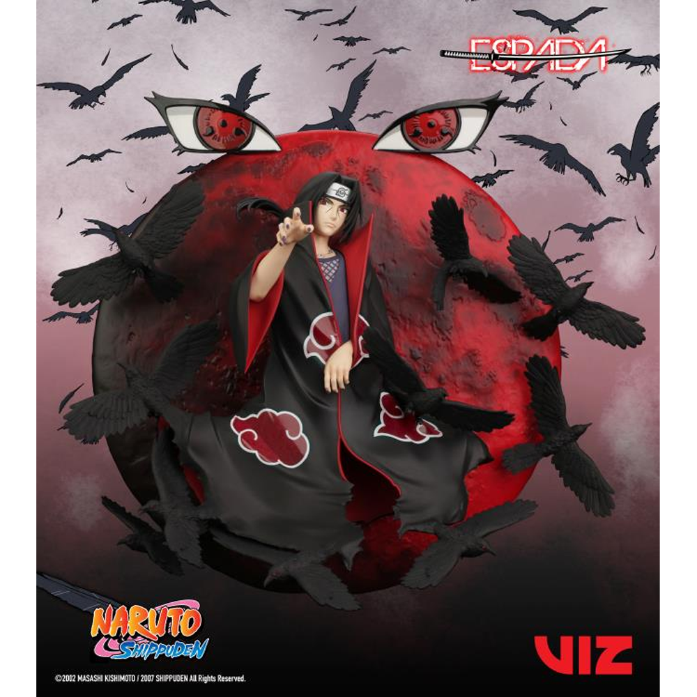 ESPADA ART: Naruto Shippuden - Itachi Uchiha 1/8 Scale Wall Figure