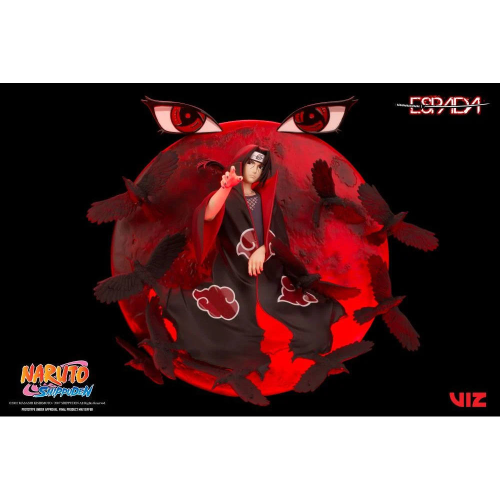 ESPADA ART: Naruto Shippuden - Itachi Uchiha 1/8 Scale Wall Figure