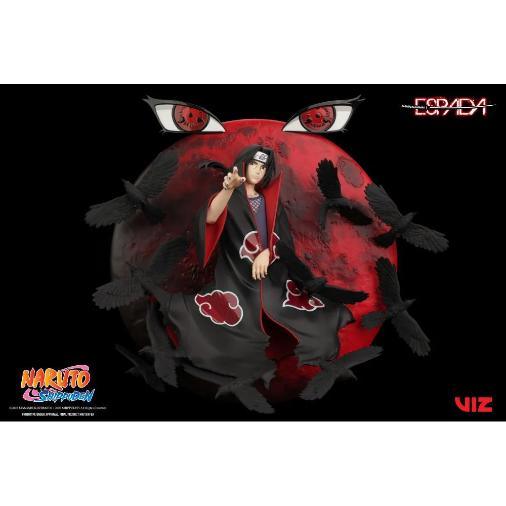 ESPADA ART: Naruto Shippuden - Itachi Uchiha 1/8 Scale Wall Figure