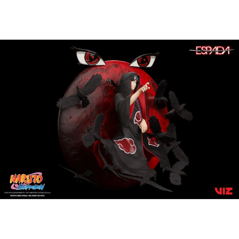 ESPADA ART: Naruto Shippuden - Itachi Uchiha 1/8 Scale Wall Figure