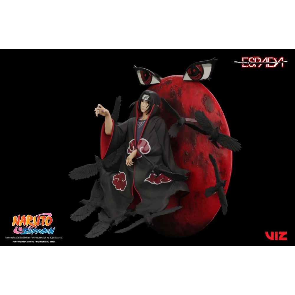 ESPADA ART: Naruto Shippuden - Itachi Uchiha 1/8 Scale Wall Figure