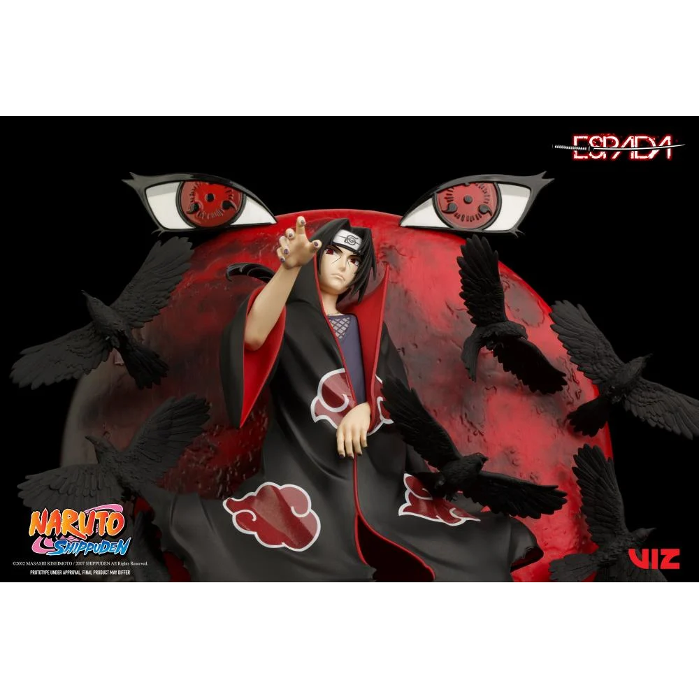 ESPADA ART: Naruto Shippuden - Itachi Uchiha 1/8 Scale Wall Figure