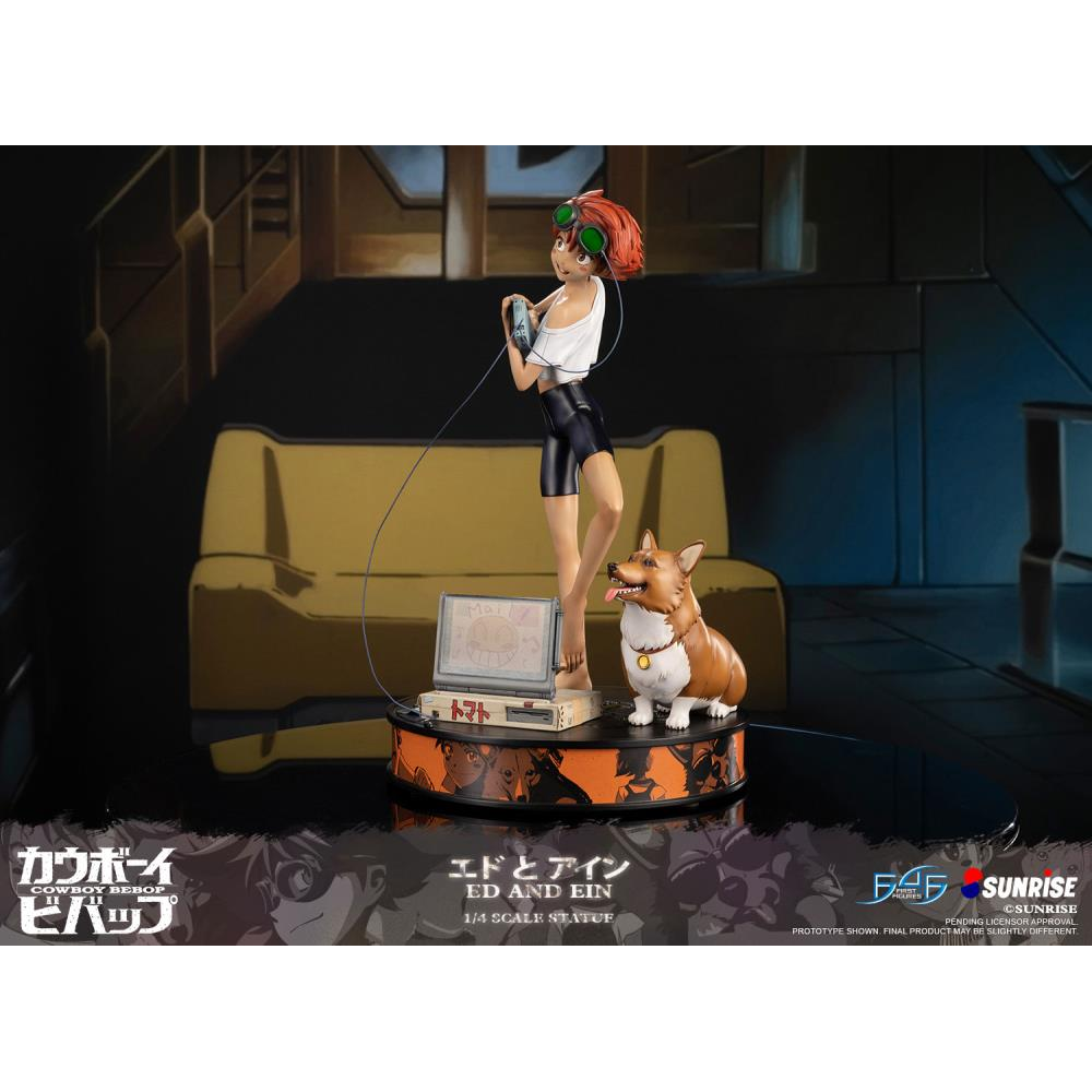 First 4 Figures: Cowboy Bebop - Ed and Ein (Standard) 1/4 Scale Figure