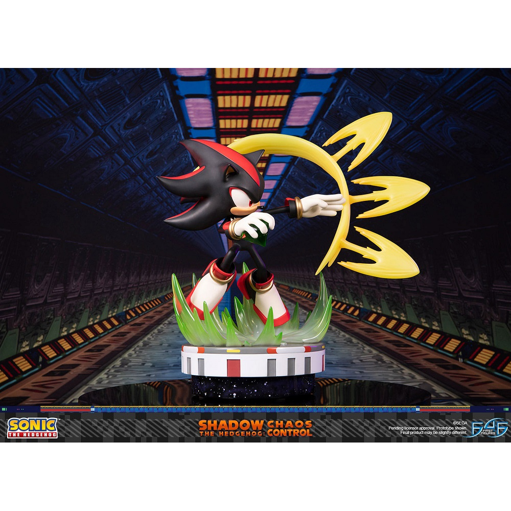 First 4 Figures: Sonic The Hedgehog - Shadow The Hedgehog Chaos Control (Standard Edition) Resin Statue