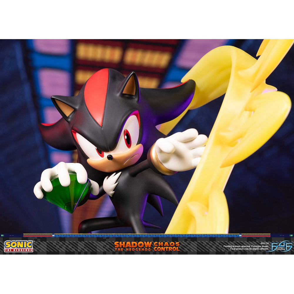 First 4 Figures: Sonic The Hedgehog - Shadow The Hedgehog Chaos Control (Standard Edition) Resin Statue