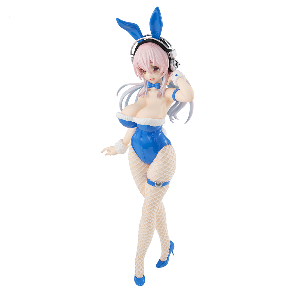 FuRyu: BiCute Bunnies - Super Sonico (Blue Rabbit Ver.) Figure