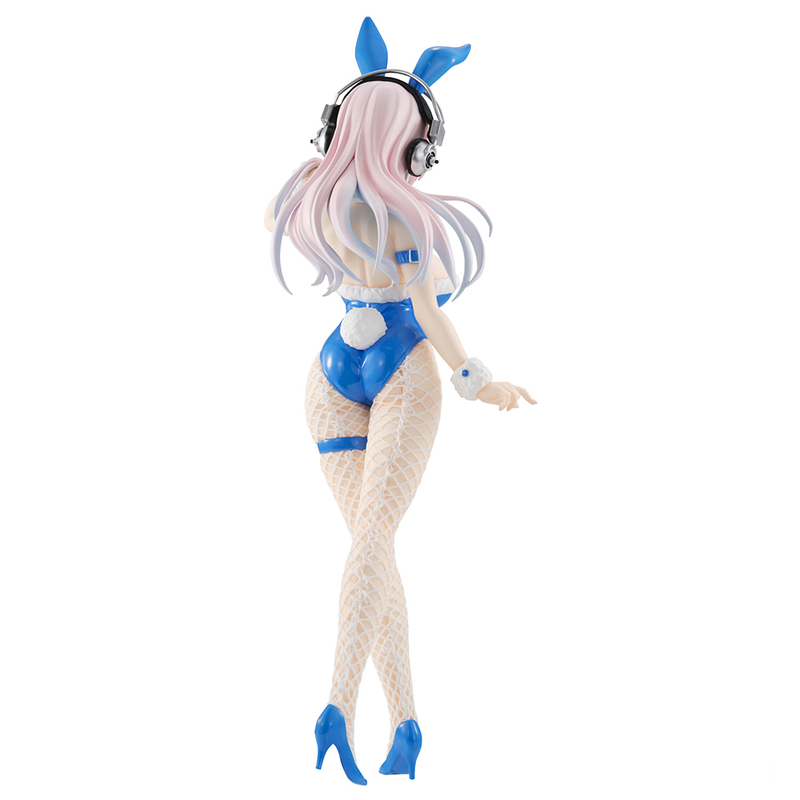 FuRyu: BiCute Bunnies - Super Sonico (Blue Rabbit Ver.) Figure
