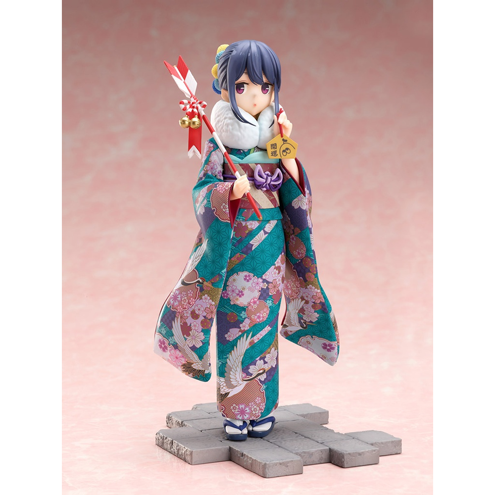 FuRyu: Laid Back Camp - Rin Shima (Furisode Ver.) 1/7 Scale Figure