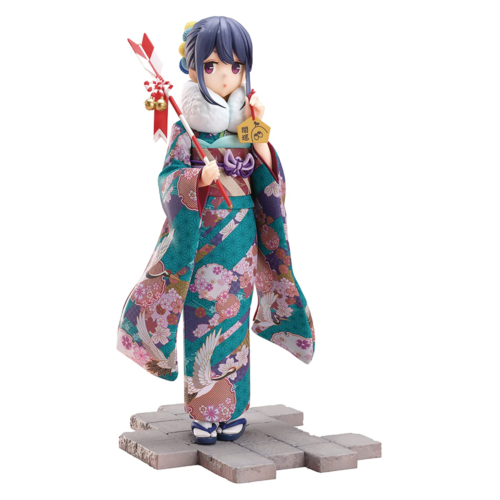 FuRyu: Laid Back Camp - Rin Shima (Furisode Ver.) 1/7 Scale Figure