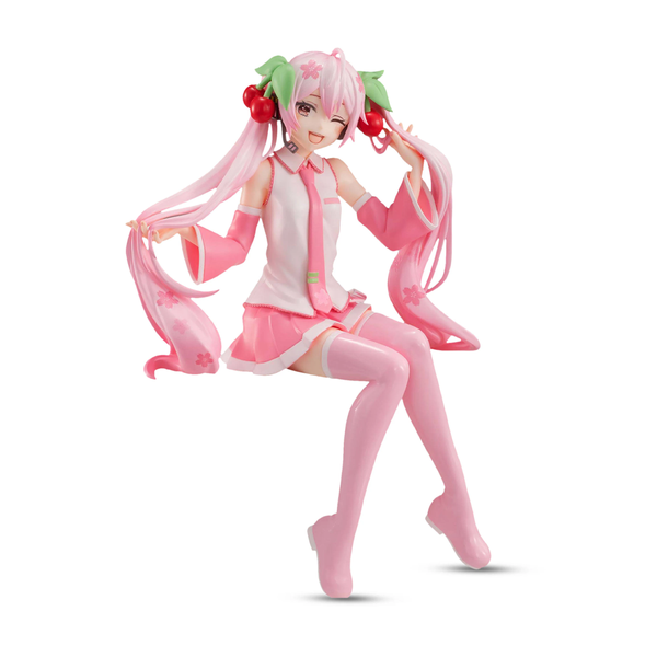 FuRyu: Vocaloid - Sakura Miku (Wink Ver.) Noodle Stopper Figure