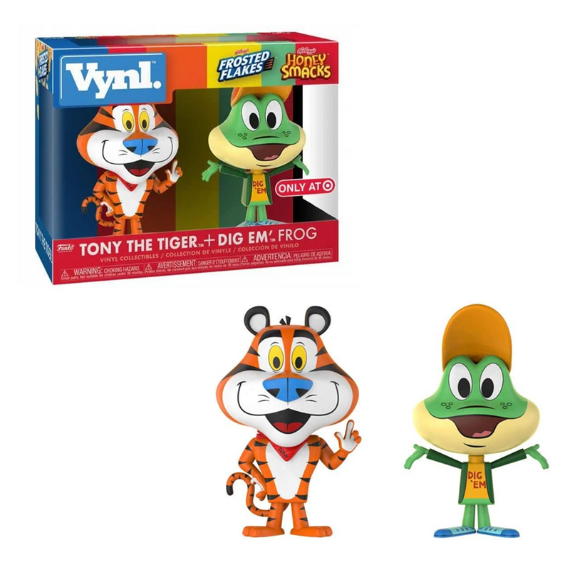 Funko VYNL: AD Icons - Tony the Tiger and Dig Em' Frog Vinyl Figures Target Exclusive