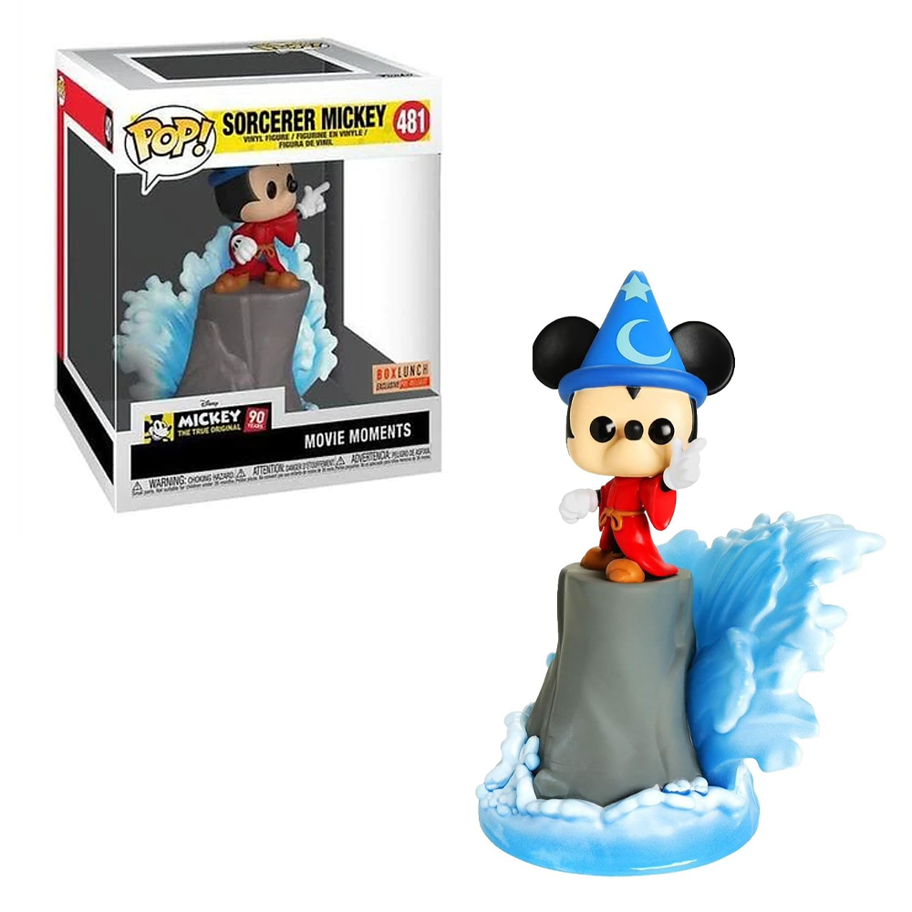 Funko POP! Movie Moment: Disney Fantasia - Sorcerer Mickey Vinyl Figure #481 BoxLunch Exclusive