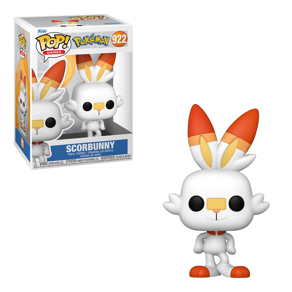 [PRE-ORDER] Funko POP! Pokemon - Scorbunny Vinyl Figure #922