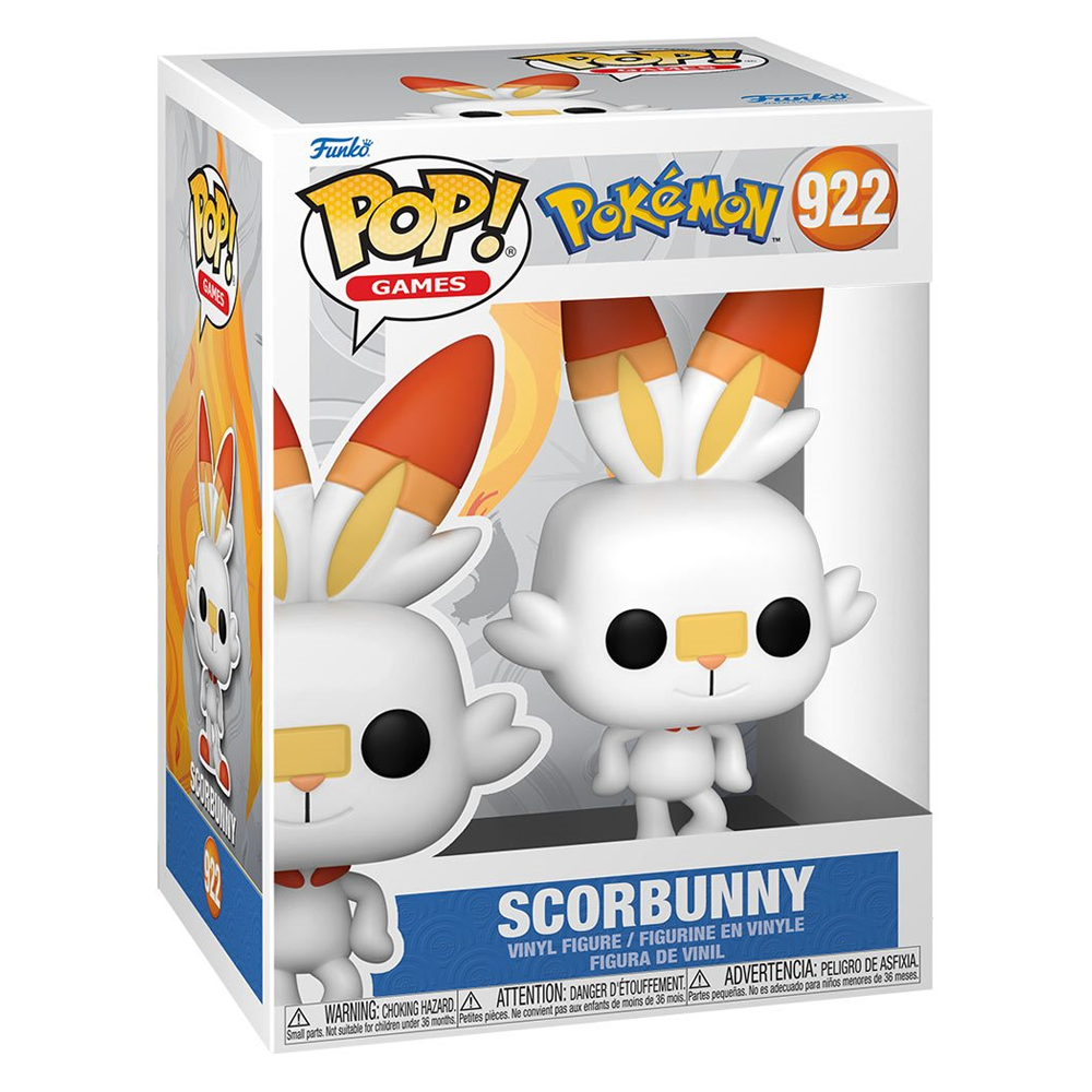 [PRE-ORDER] Funko POP! Pokemon - Scorbunny Vinyl Figure #922