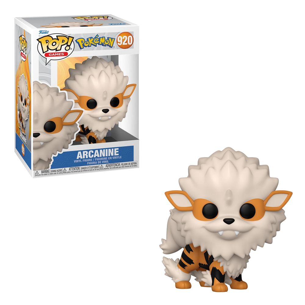 [PRE-ORDER] Funko POP! Pokemon - Arcanine Vinyl Figure #920