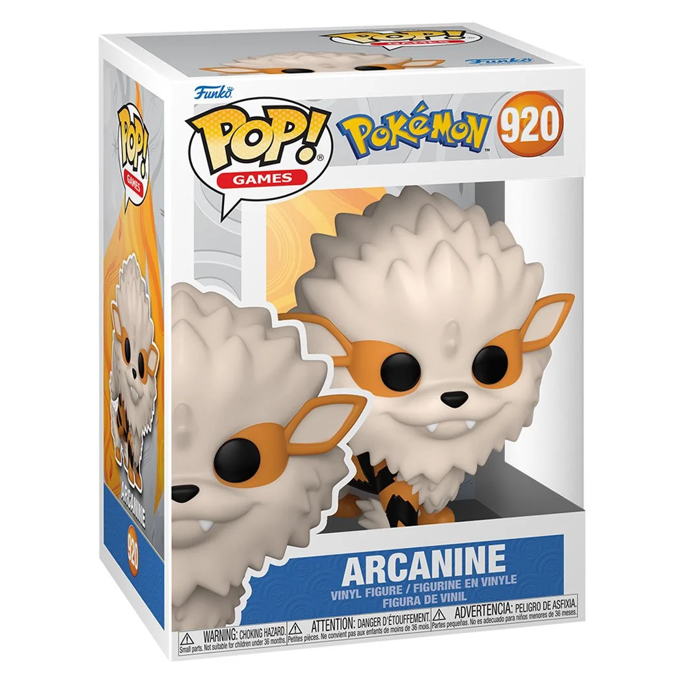 [PRE-ORDER] Funko POP! Pokemon - Arcanine Vinyl Figure #920