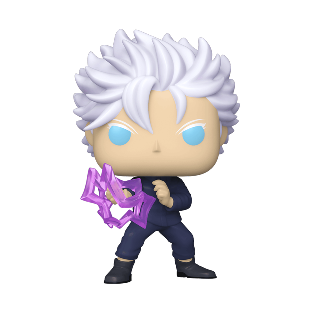 Funko POP! Jujutsu Kaisen - Satoru Gojo (Unmasked with Hollow Purple) Vinyl Figure #1137 Chalice Exclusive [READ DESCRIPTION]