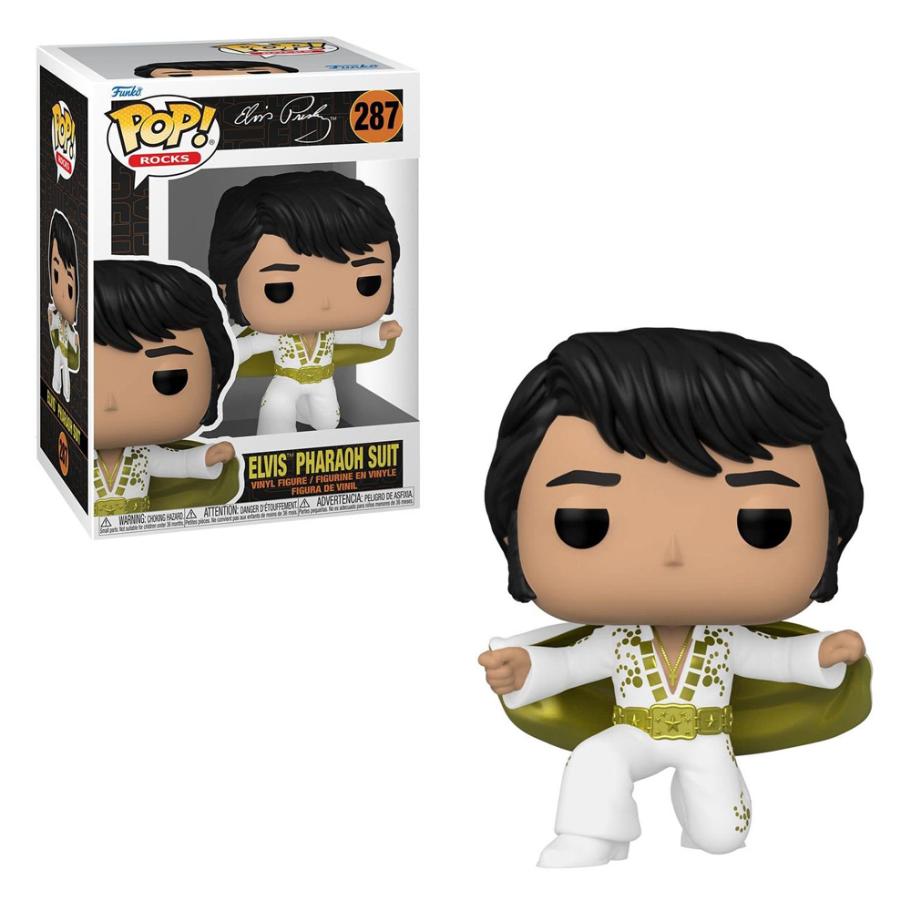 [PRE-ORDER] Funko POP! Rocks: Elvis - Elvis Presley (Pharaoh Suit) Vinyl Figure #287