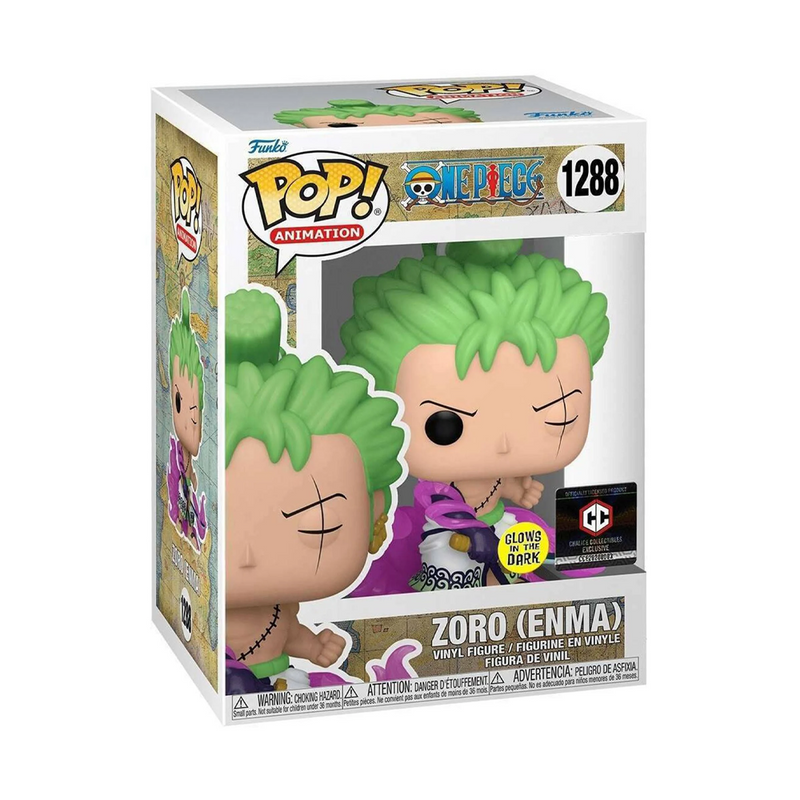 Funko Pop! One Piece - Zoro (Enma) #1288 | Glow.. | Köp på (738243358 Funko Pop! One Piece - Zoro (Enma) #1288 | Glow.. | Köp på (738243358