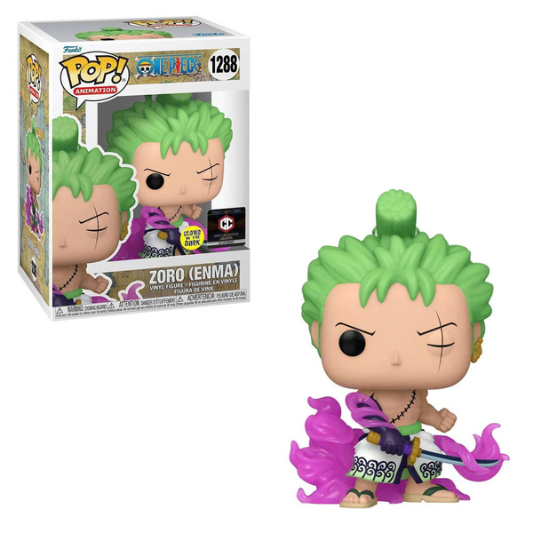 Funko POP! One Piece - Zoro (Enma) Glow in the Dark Vinyl Figure #1288