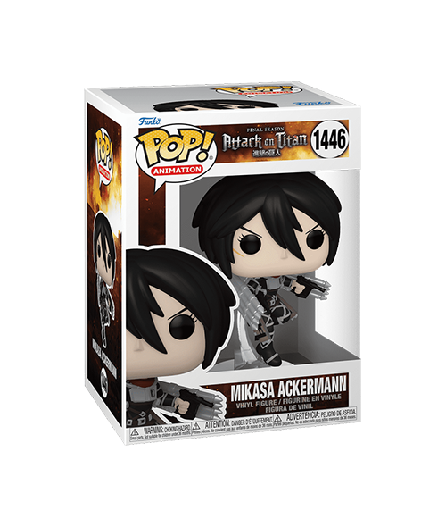 Funko POP! Attack on Titan: Final Season - Mikasa Ackerman Vinyl Figure