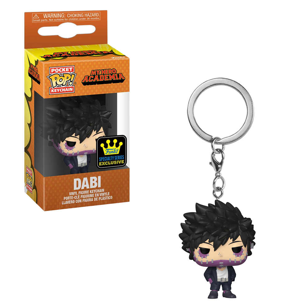 [PRE-ORDER] Funko POP! Keychain: My Hero Academia - Dabi Pocket Keychain