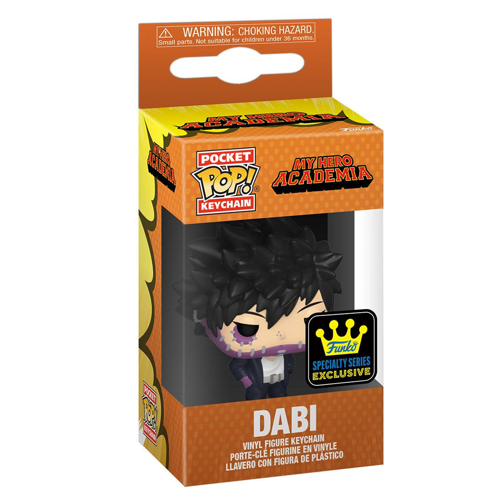 [PRE-ORDER] Funko POP! Keychain: My Hero Academia - Dabi Pocket Keychain