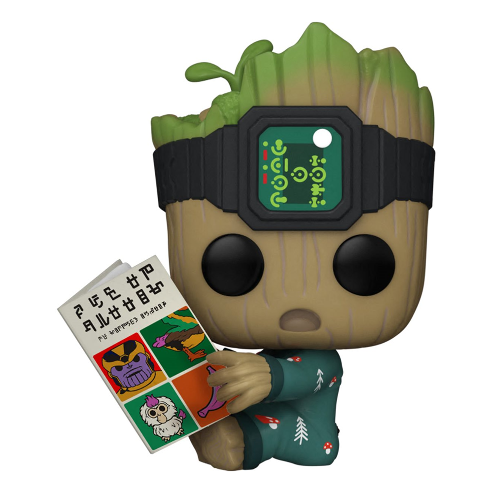 [PRE-ORDER] Funko POP! Marvel: I Am Groot - Groot in Onesie with Book Vinyl Figure #1193