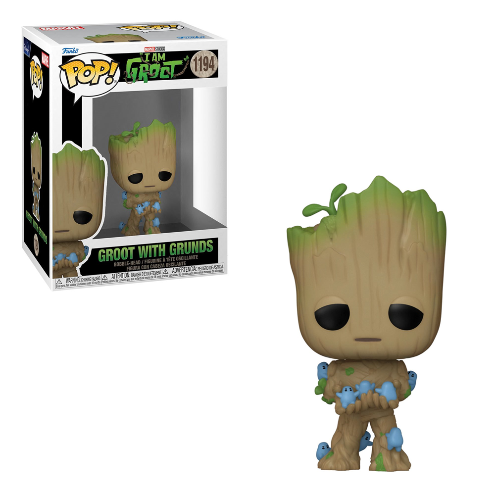 [PRE-ORDER] Funko POP! Marvel: I Am Groot - Groot with Grunds Vinyl Figure #1194