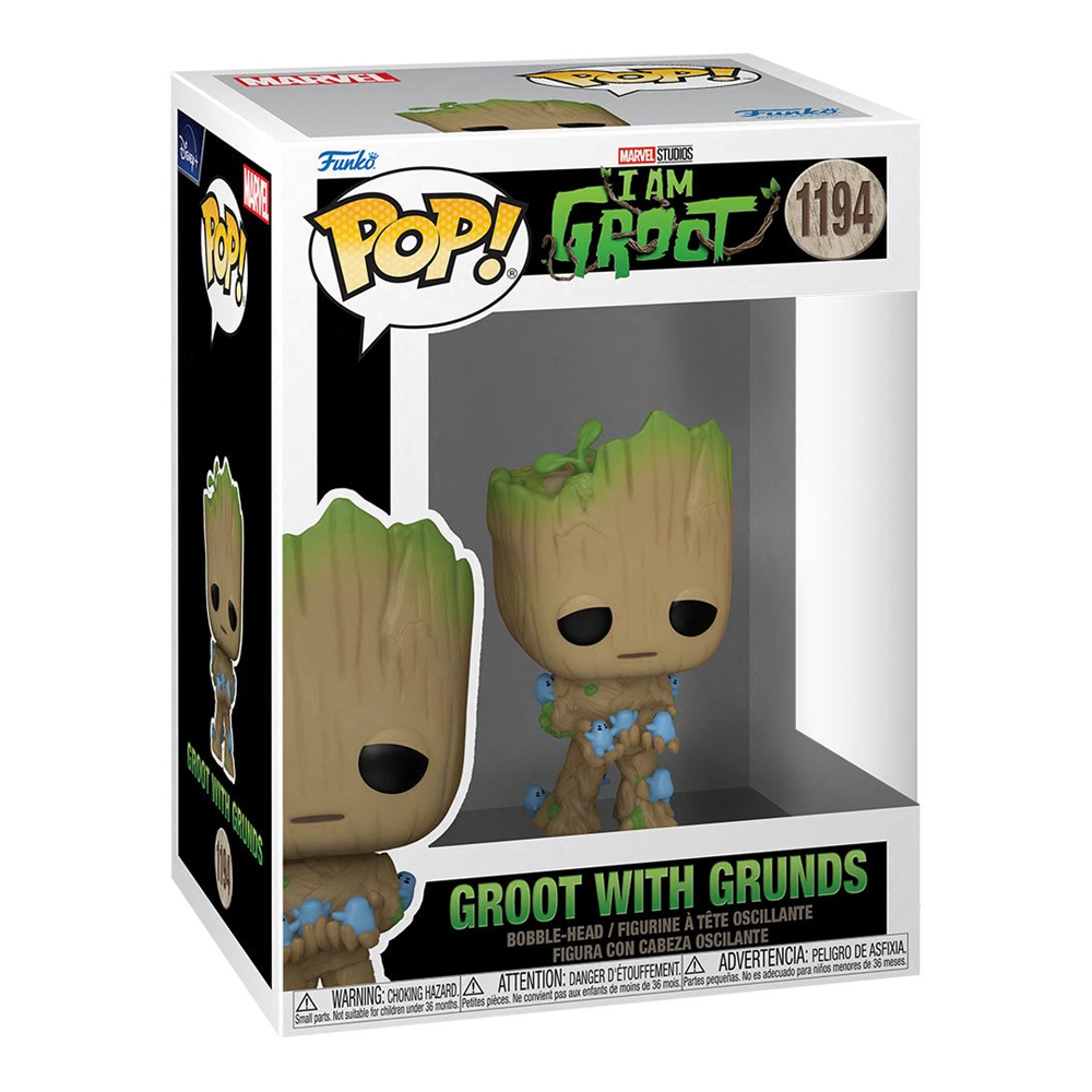 [PRE-ORDER] Funko POP! Marvel: I Am Groot - Groot with Grunds Vinyl Figure #1194