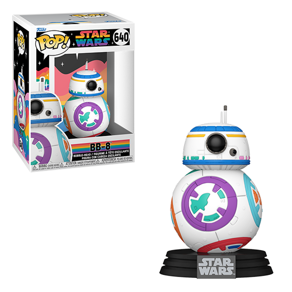 [PRE-ORDER] Funko POP! Star Wars: Pride 2023 - BB-8 Vinyl Figure #640