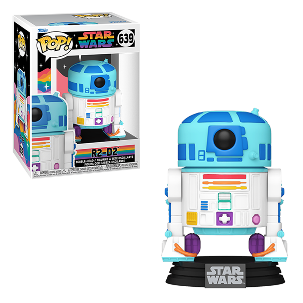 [PRE-ORDER] Funko POP! Star Wars: Pride 2023 - R2-D2 Vinyl Figure #639