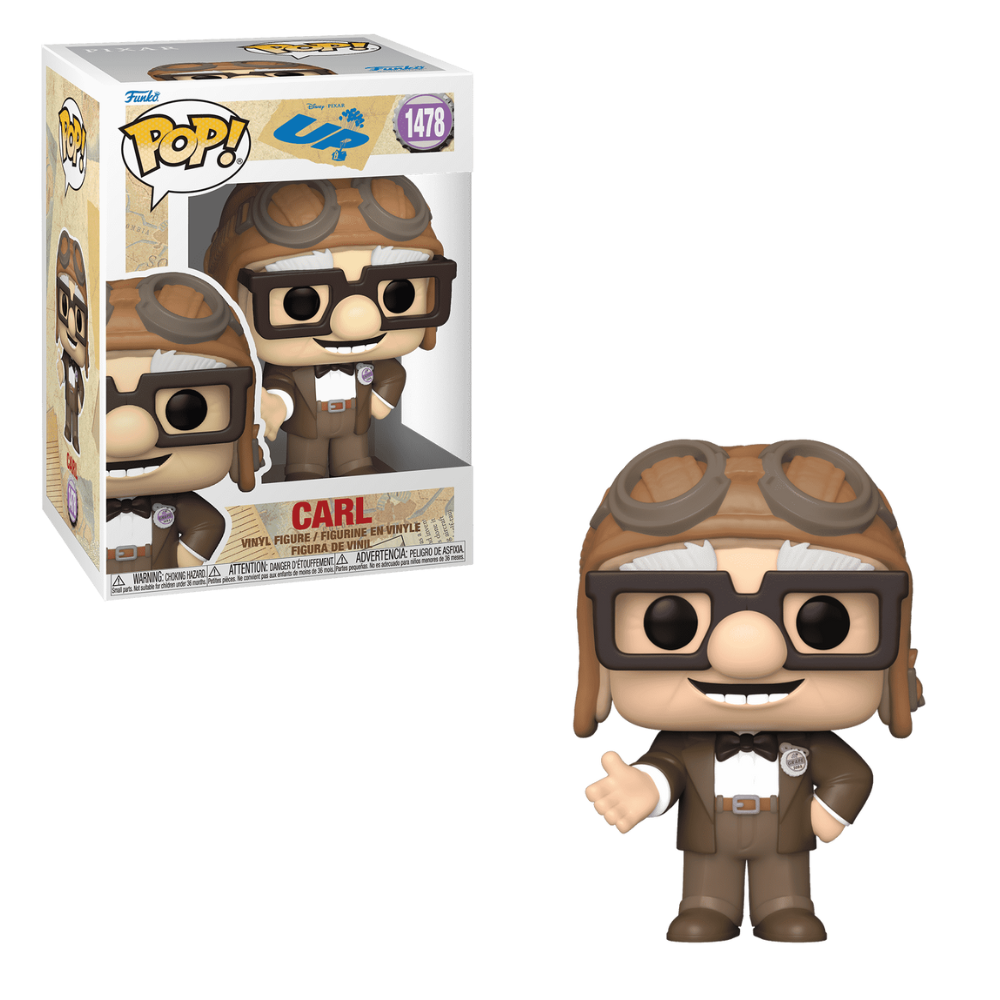 Funko POP! Up - Carl in Aviator Hat Vinyl Figure #1478