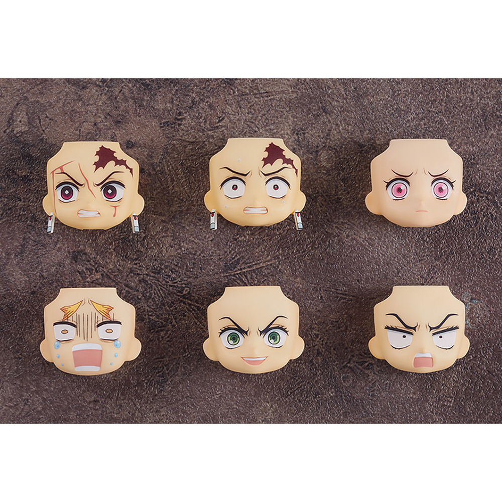 Nendoroid More: Demon Slayer: Kimetsu no Yaiba Face Swap 01 - Box Set of 6