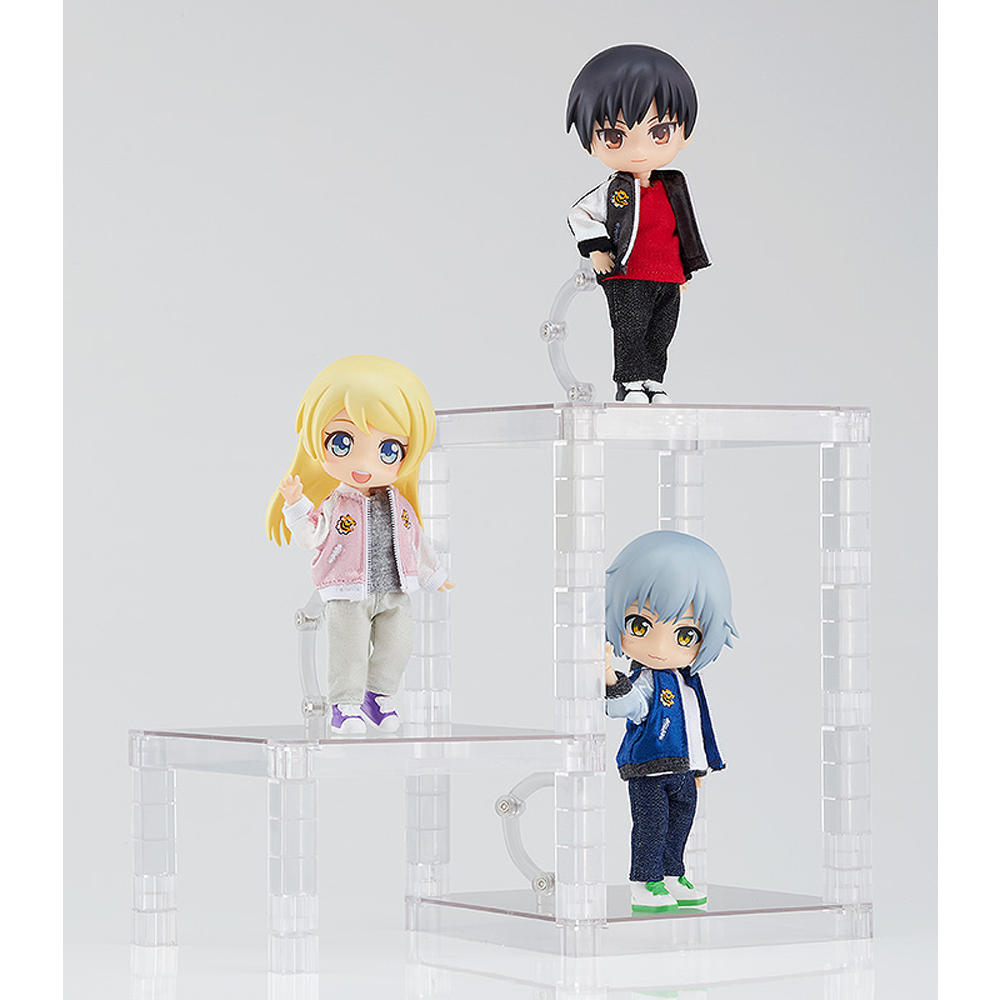 Good Smile Company: The Simple Stand: Build-On Type (Translucent) x3