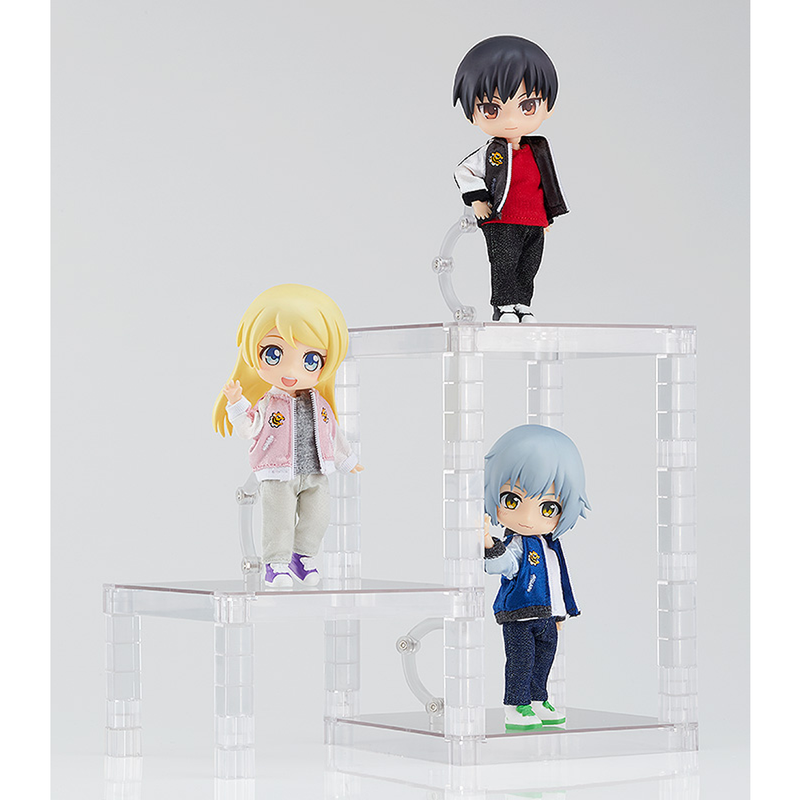 Good Smile Company: The Simple Stand: Build-On Type (Translucent) x3