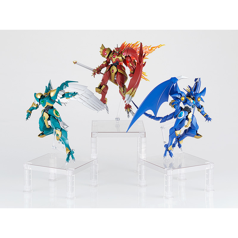 Good Smile Company: The Simple Stand: Build-On Type (Translucent) x3