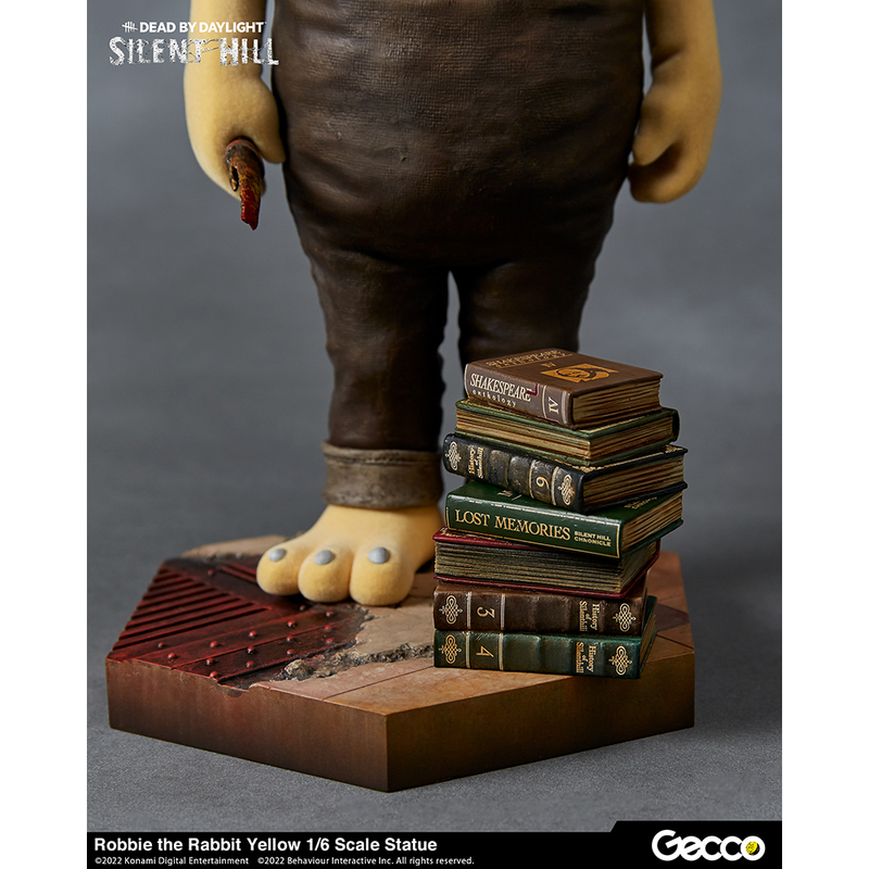 Gecco Corp: Silent Hill x Dead By Daylight - Robbie Rabbit Yellow 1/6 Scale Figure