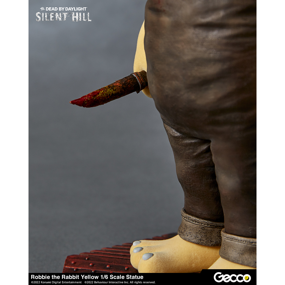 Gecco Corp: Silent Hill x Dead By Daylight - Robbie Rabbit Yellow 1/6 Scale Figure