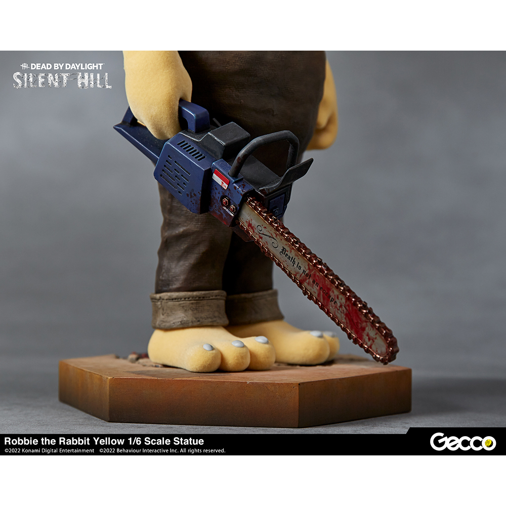 Gecco Corp: Silent Hill x Dead By Daylight - Robbie Rabbit Yellow 1/6 Scale Figure