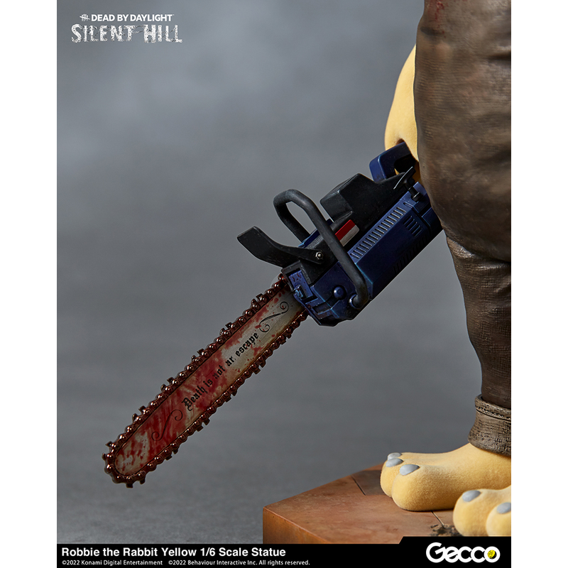 Gecco Corp: Silent Hill x Dead By Daylight - Robbie Rabbit Yellow 1/6 Scale Figure