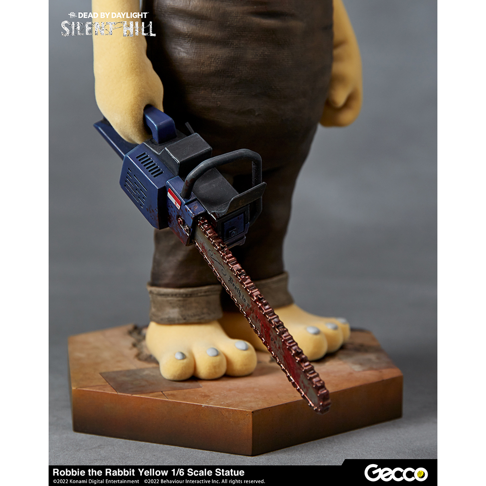 Gecco Corp: Silent Hill x Dead By Daylight - Robbie Rabbit Yellow 1/6 Scale Figure