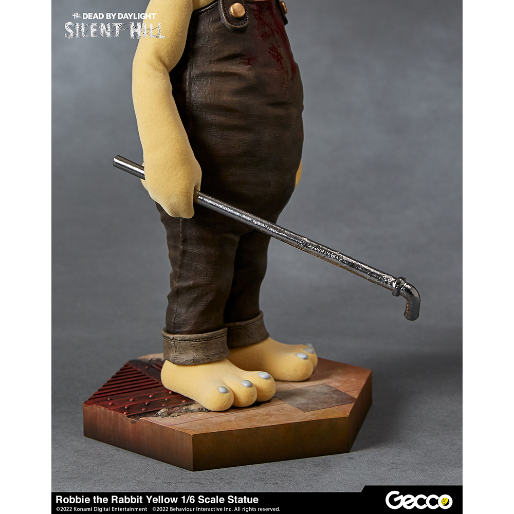 Gecco Corp: Silent Hill x Dead By Daylight - Robbie Rabbit Yellow 1/6 Scale Figure