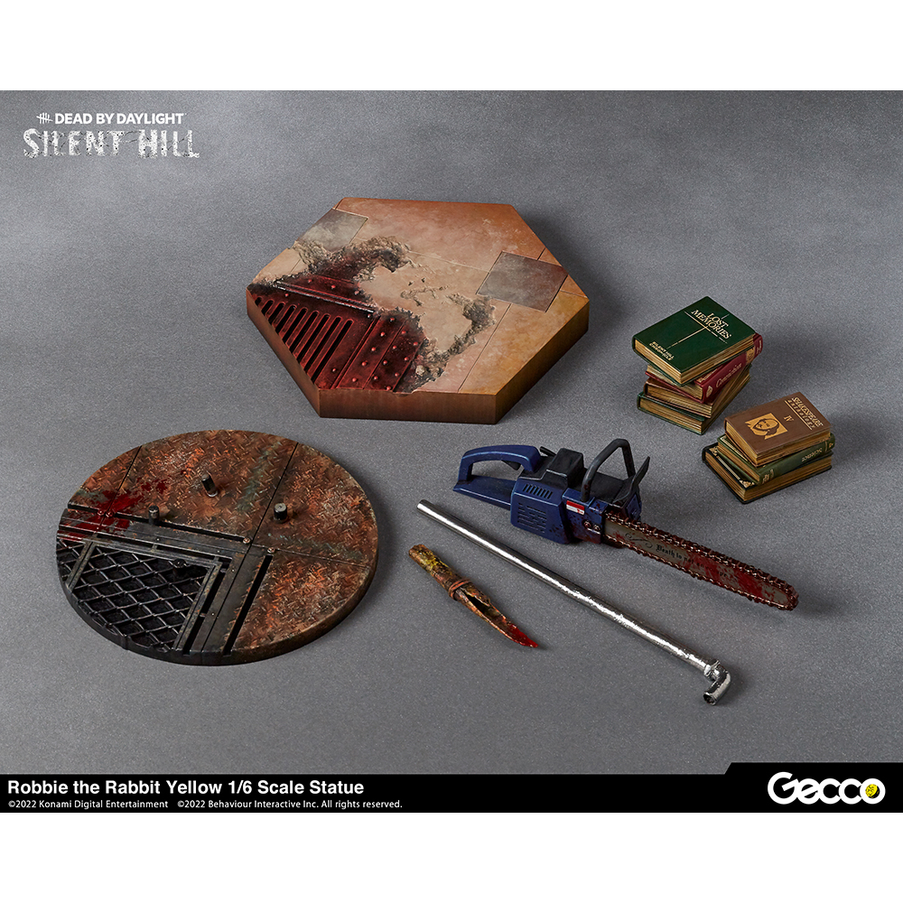 Gecco Corp: Silent Hill x Dead By Daylight - Robbie Rabbit Yellow 1/6 Scale Figure