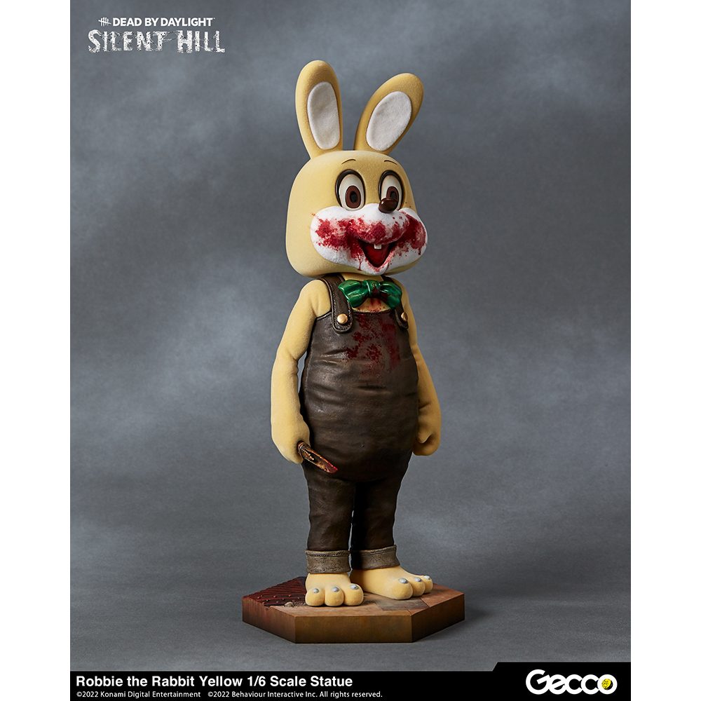 Gecco Corp: Silent Hill x Dead By Daylight - Robbie Rabbit Yellow 1/6 Scale Figure