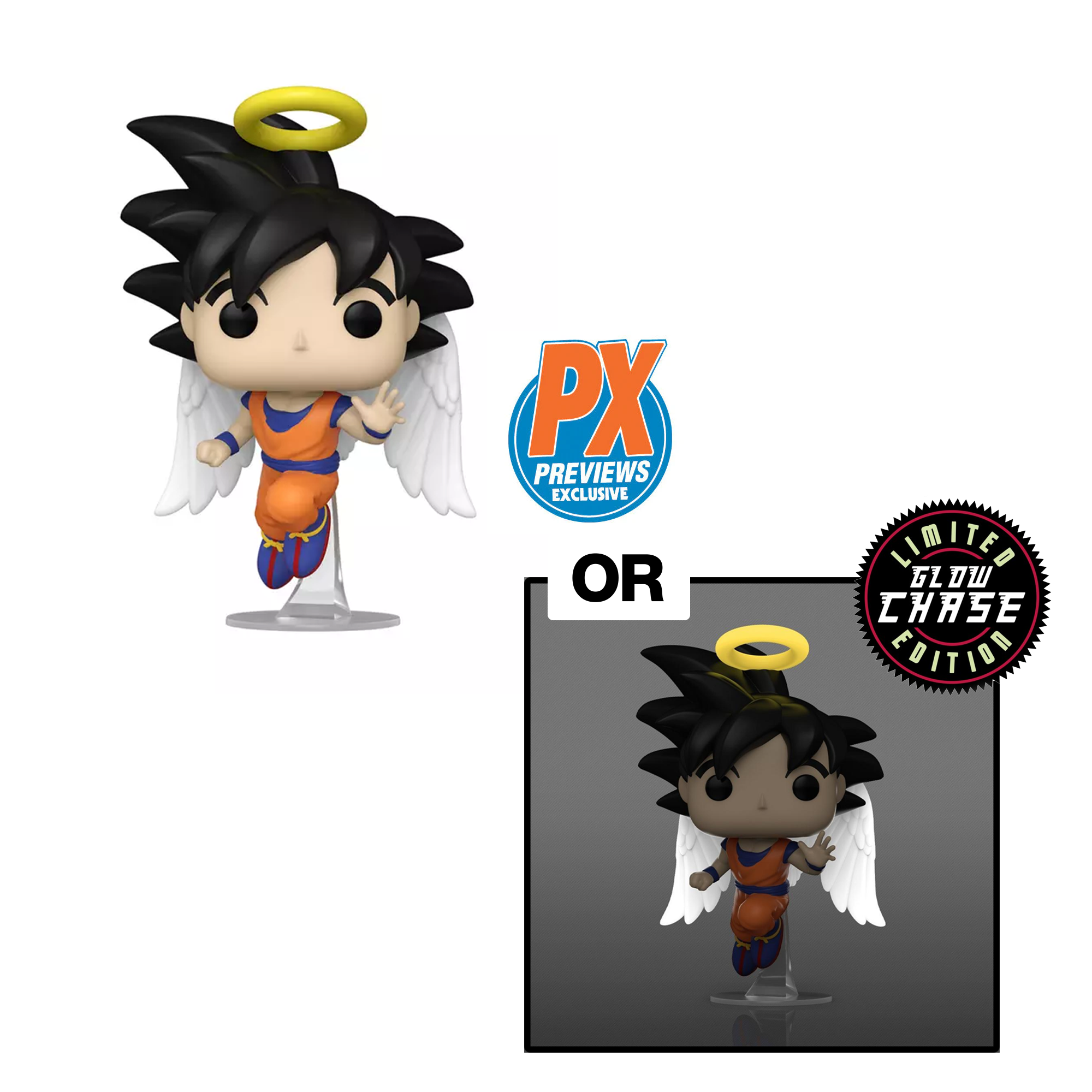 Funko POP! Dragon Ball Z - Goku with Wings Figure #1430 Preview Exclusives (PX)