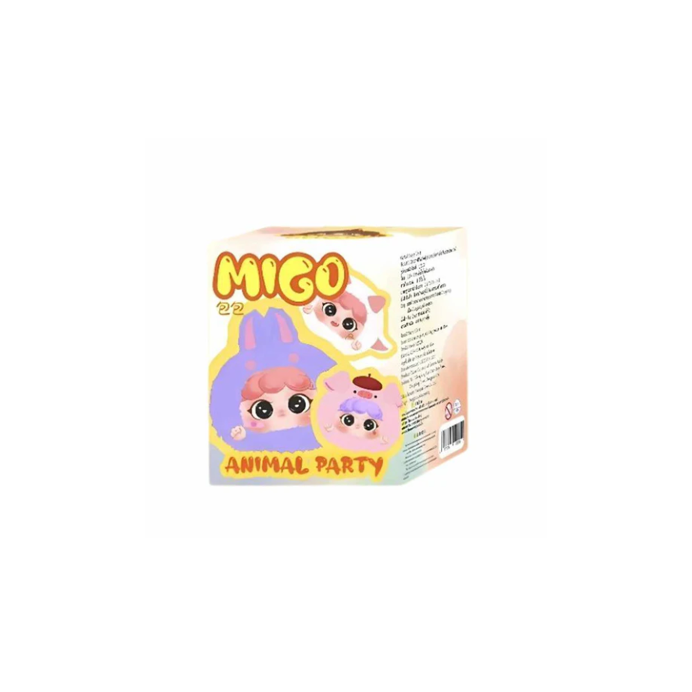 Happy Ghost: MIGO Animal Party Plush Series - 1 Blind Box