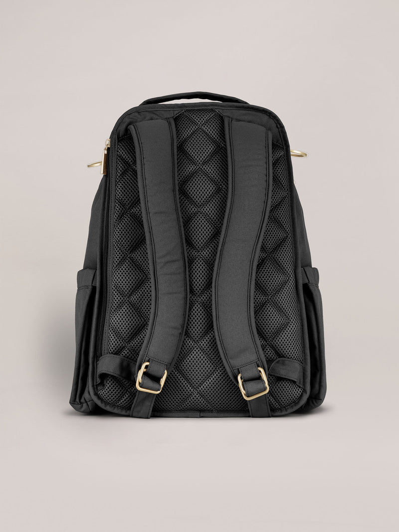 Be Right Back Diaper Backpack - Black Chromatics